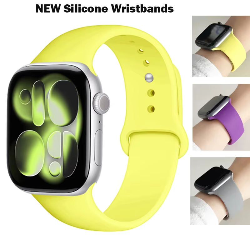 Women'S Accessories To Wear With Watch - Hypoallergene zachte siliconen horlogeband voor Apple