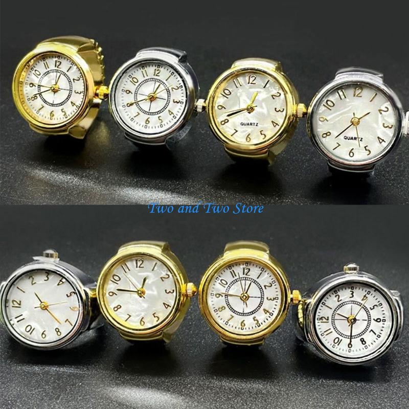 Women'S Accessories To Wear With Watch - HX6F Modieus ringhorloge met ronde wijzerplaat