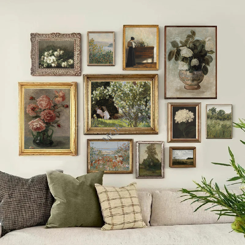 Women'S Accessories Louis Vuitton - Landelijke natuur landschap muurkunst Victoriaanse vrouw