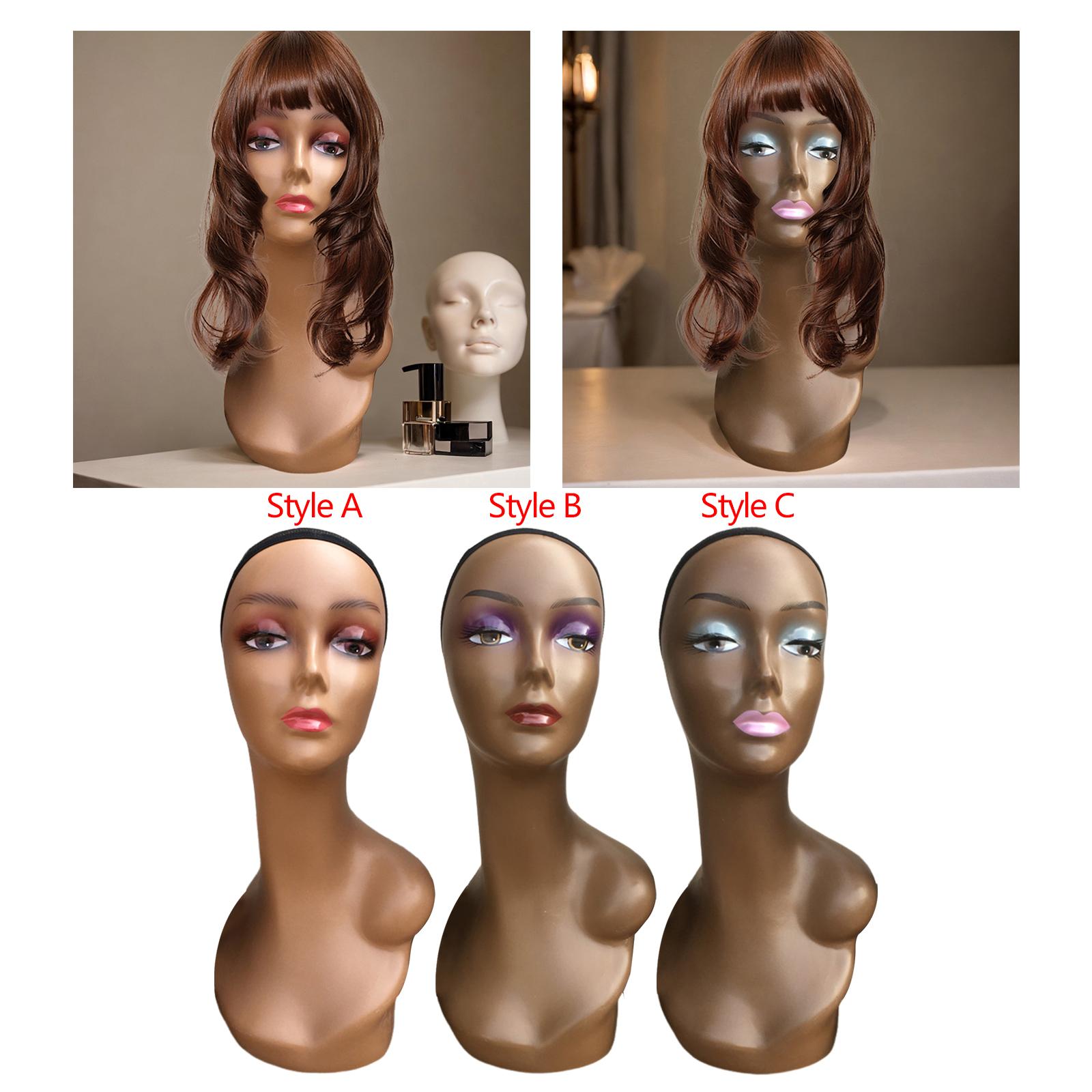 Women Accessories Display - Vrouw Mannequin Hoofd met Schouder Accessoire