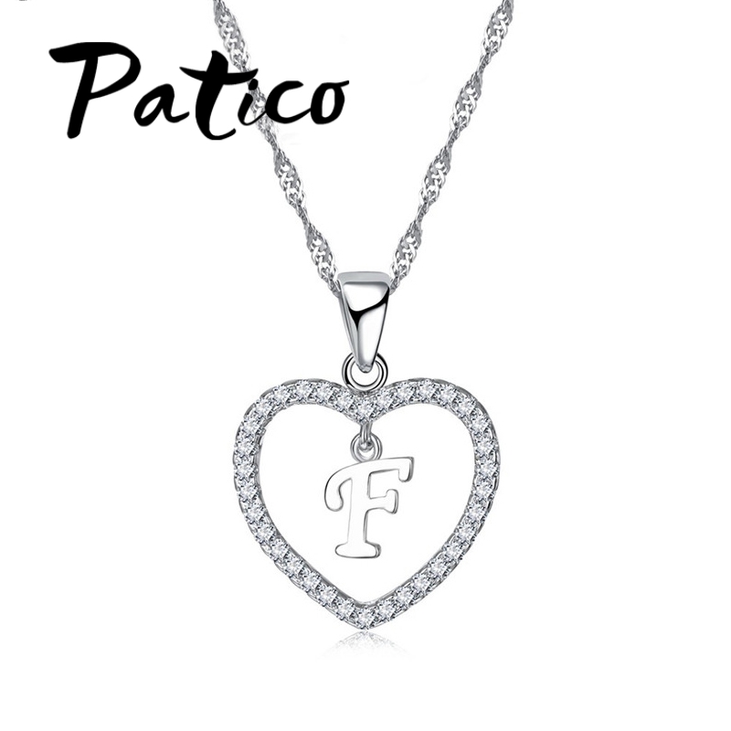 Women Accessories In English - Topkwaliteit letter hanger ketting echt 925
