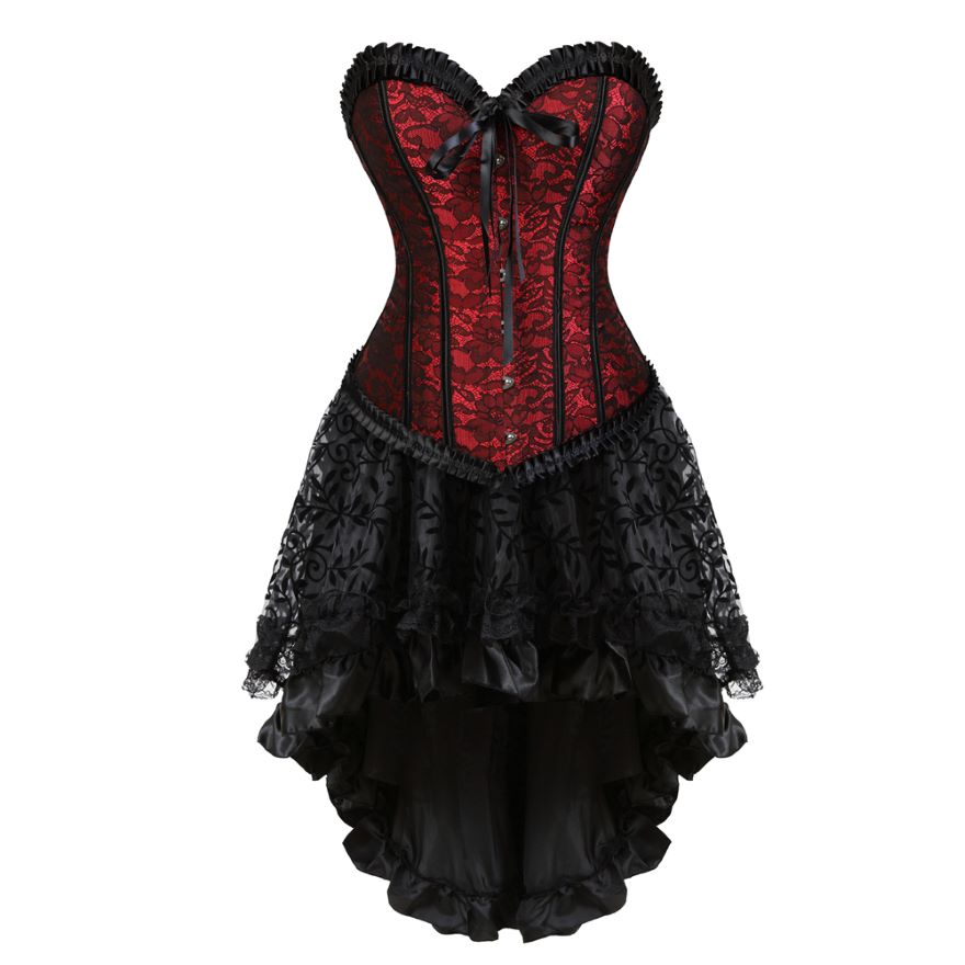 Women'S Accessories Louis Vuitton - Vrouwen sexy kant bloemen corset jurk