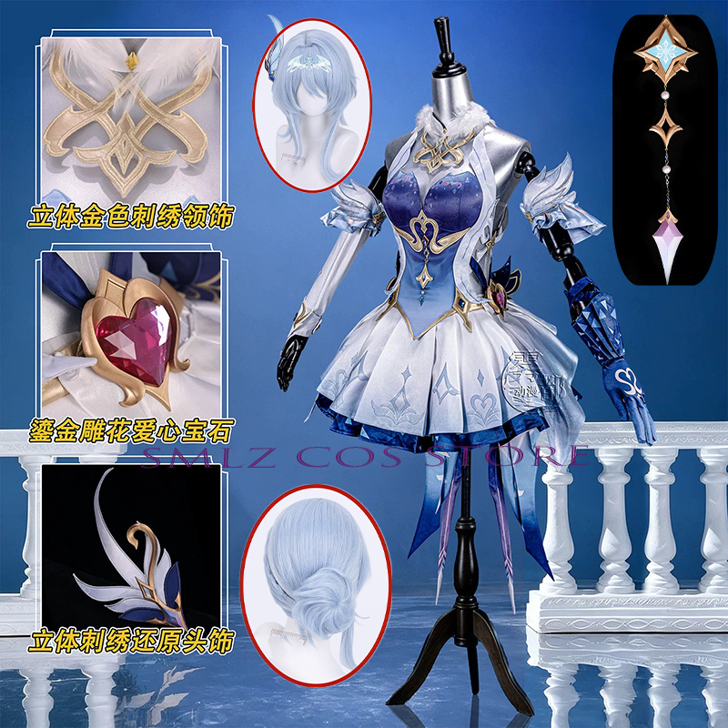 Women Accessories Set - Nieuwe Rol Odette Cosplay Game Genshin