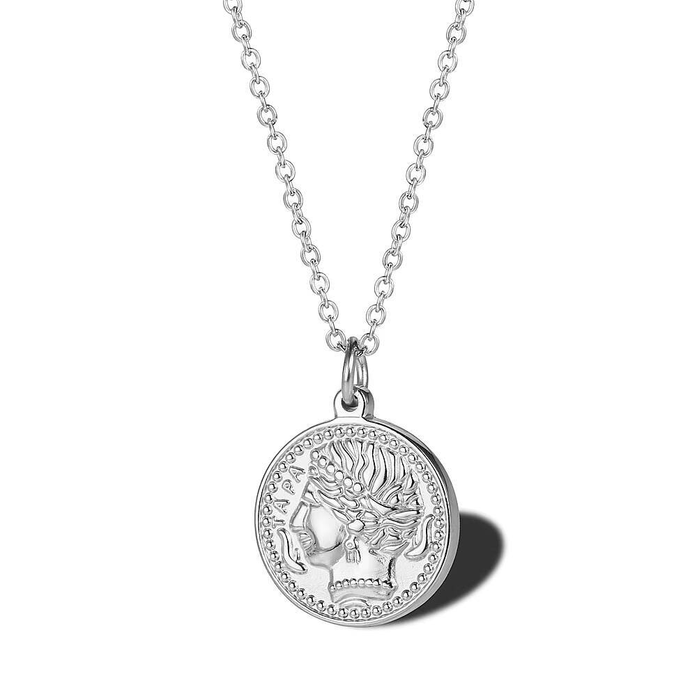 Vrouwen delicate vergulde Eliz - Coin Necklace Delicate recensie en prijs
