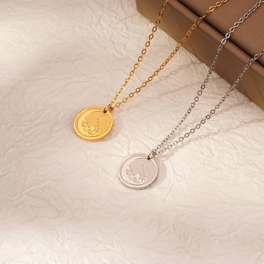 Jeruzalem Paleis Maan Munt Dis - Coin Necklace Delicate recensie en prijs