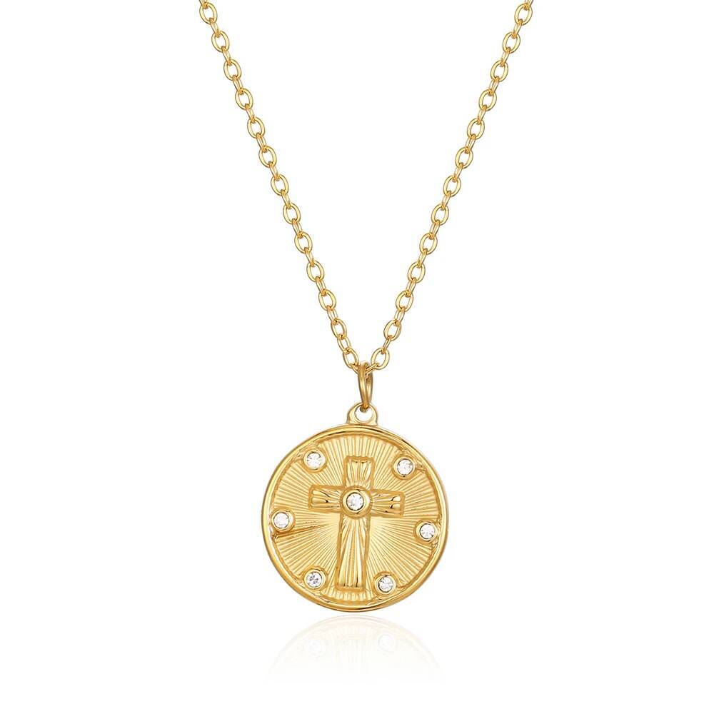 Vrouwen delicate ronde munt zi - Coin Necklace Delicate recensie en prijs