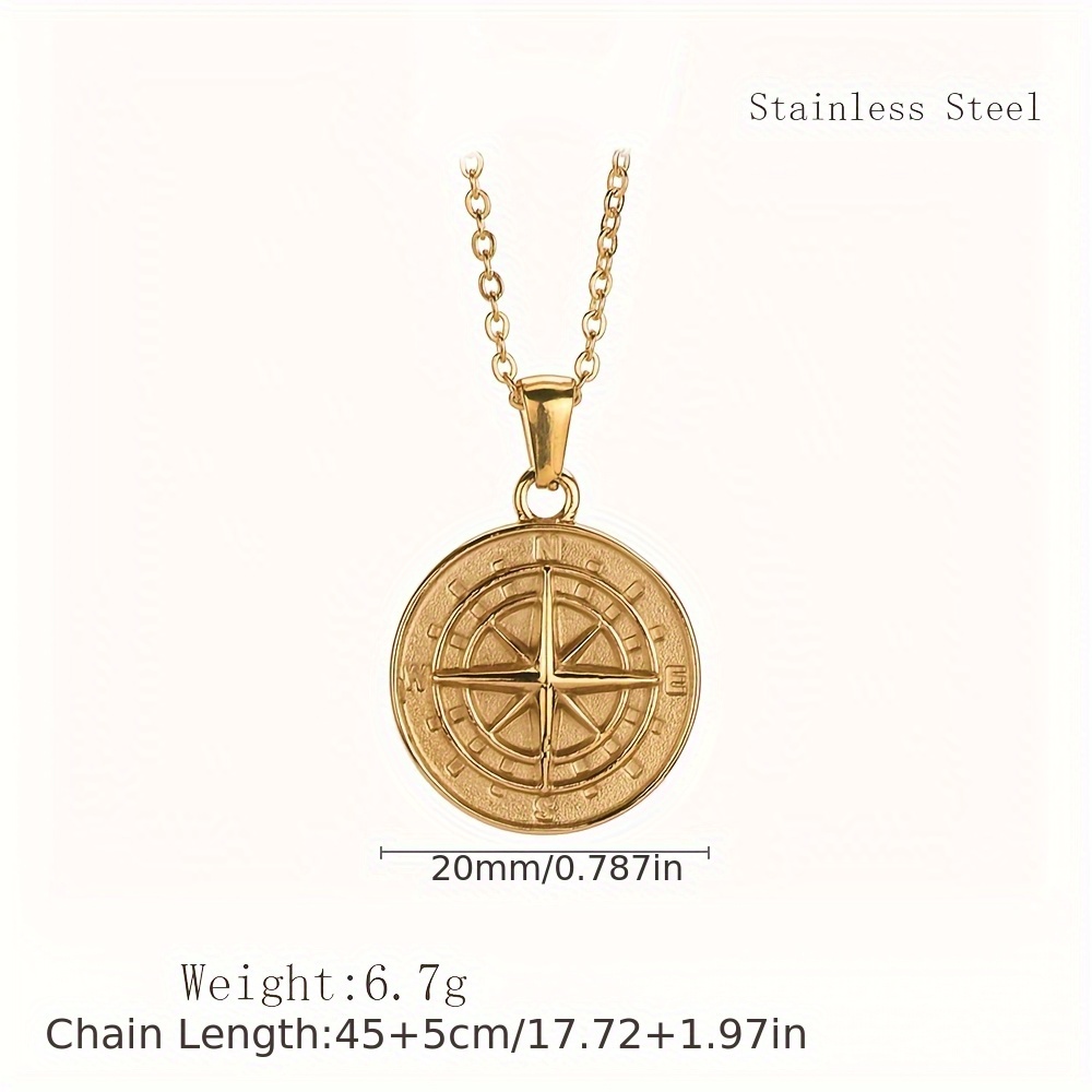 Roestvrijstalen dames ketting  - Coin Necklace Delicate recensie en prijs