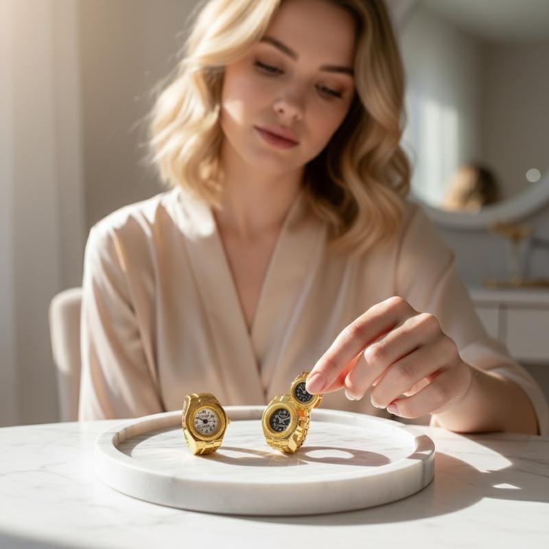 Unieke punkhorloges met vierka - Women'S Accessories To Wear With Watch recensie en prijs