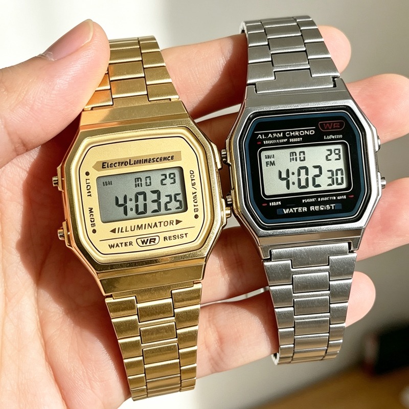 F91W Bandhorloge Waterdicht Re - Women Accessories Display recensie en prijs