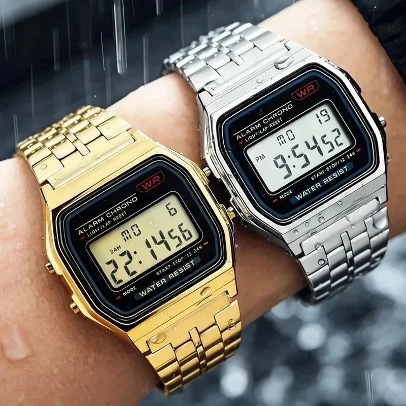 F91W Bandhorloge Waterdicht Re - Women Accessories Display recensie en prijs