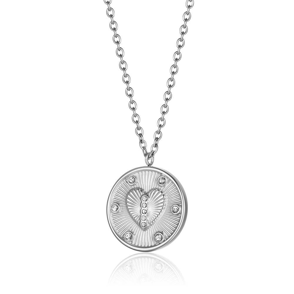 Roestvrij staal vrouwen delica - Coin Necklace Delicate recensie en prijs