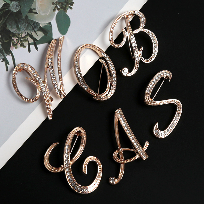 Mode Vrouwen Strass Broche A-Z - Women Accessories In English recensie en prijs