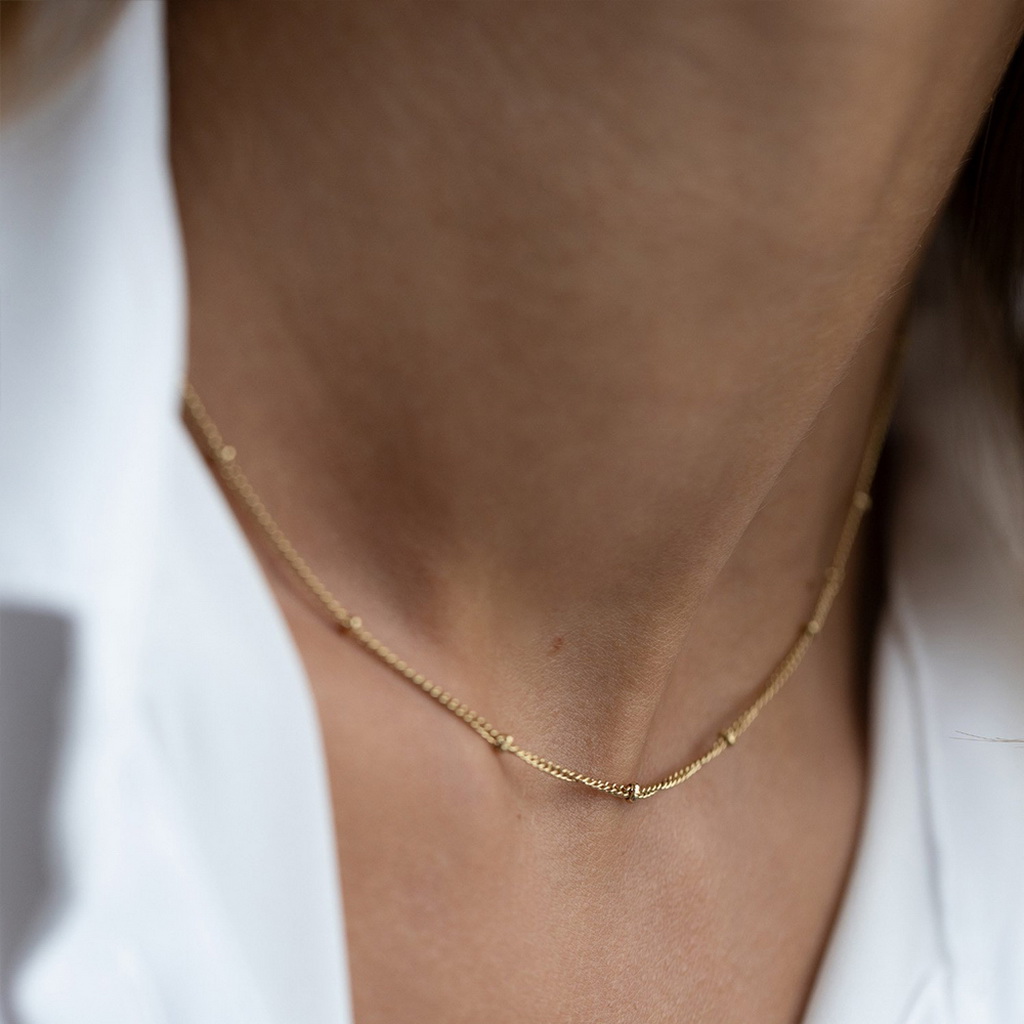 14K verguld delicate gelaagde  - Coin Necklace Delicate recensie en prijs