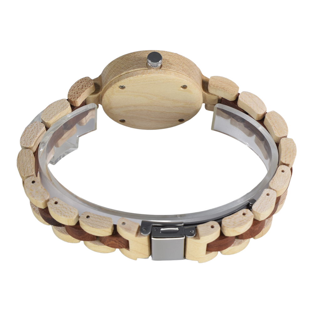 Vintage houten quartzhorloge v - Women'S Accessories To Wear With Watch recensie en prijs