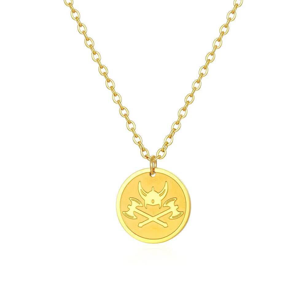 Vergulde Viking Bijl Hanger Ke - Coin Necklace Delicate recensie en prijs