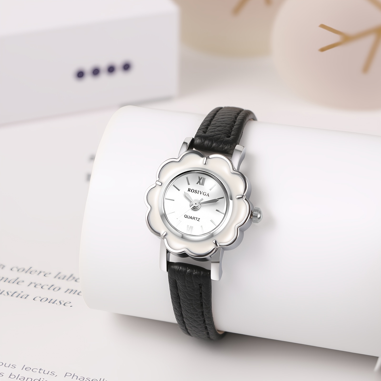 Dameshorloge met bloemvormige  - Women'S Accessories To Wear With Watch recensie en prijs