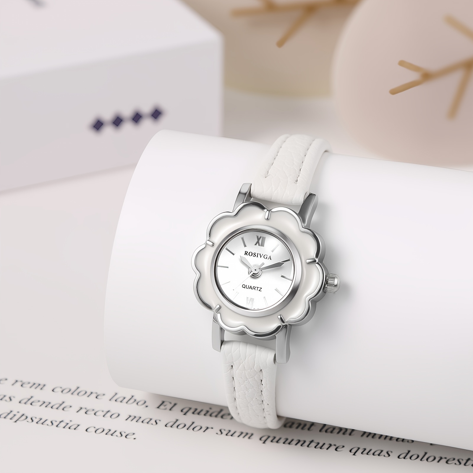 Dameshorloge met bloemvormige  - Women'S Accessories To Wear With Watch recensie en prijs