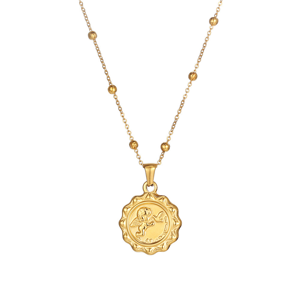 Vrouwen delicate de engel cupi - Coin Necklace Delicate recensie en prijs