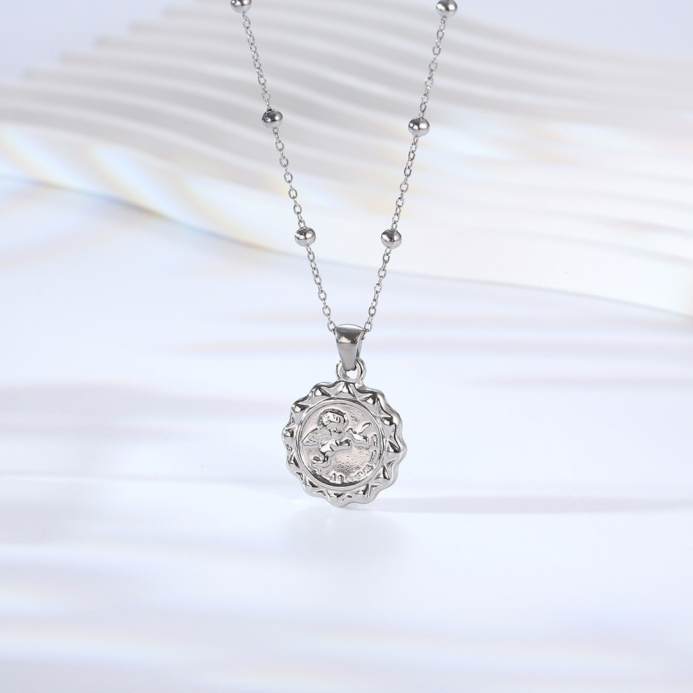 Vrouwen delicate de engel cupi - Coin Necklace Delicate recensie en prijs
