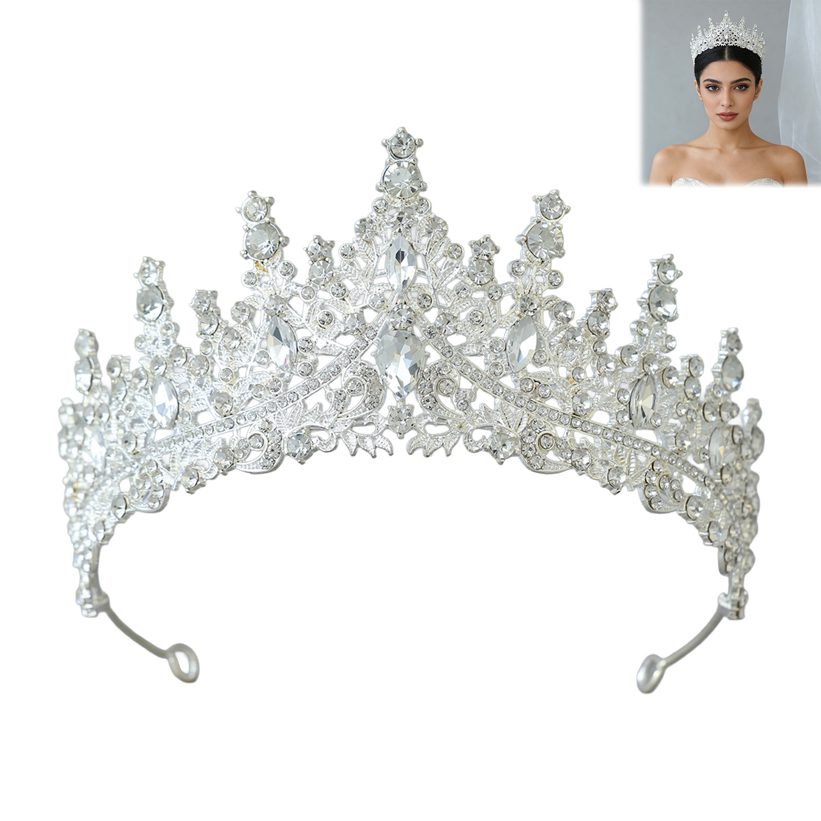 Bruidshoofddeksel Sprankelende - Women'S Accessories And Jewelry recensie en prijs