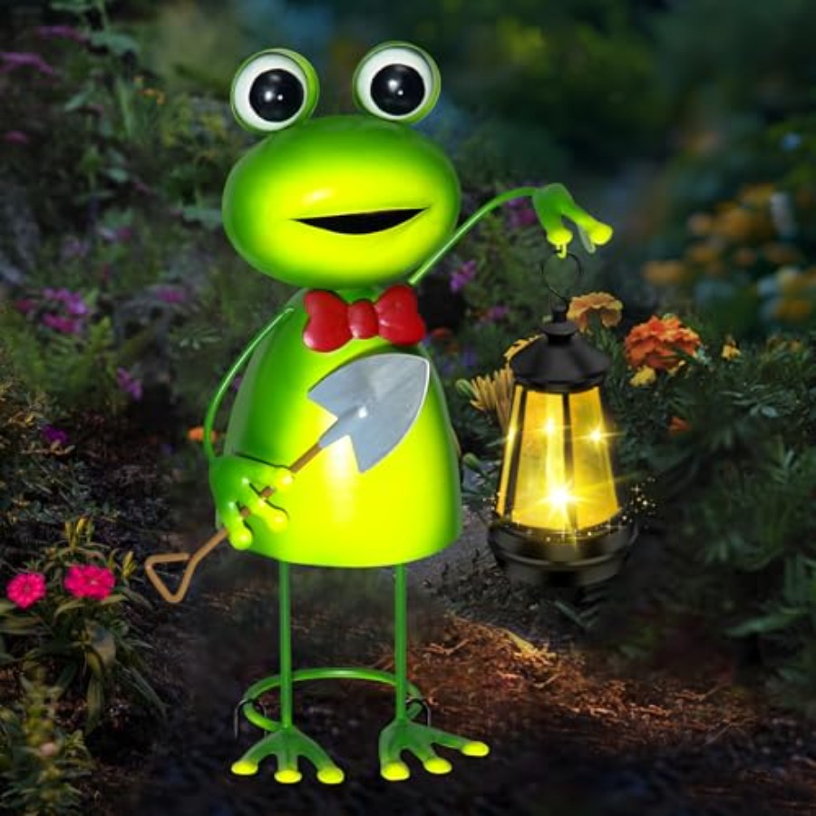 Solar Garden Lights Kikkerstan - Women Accessories For Gift recensie en prijs
