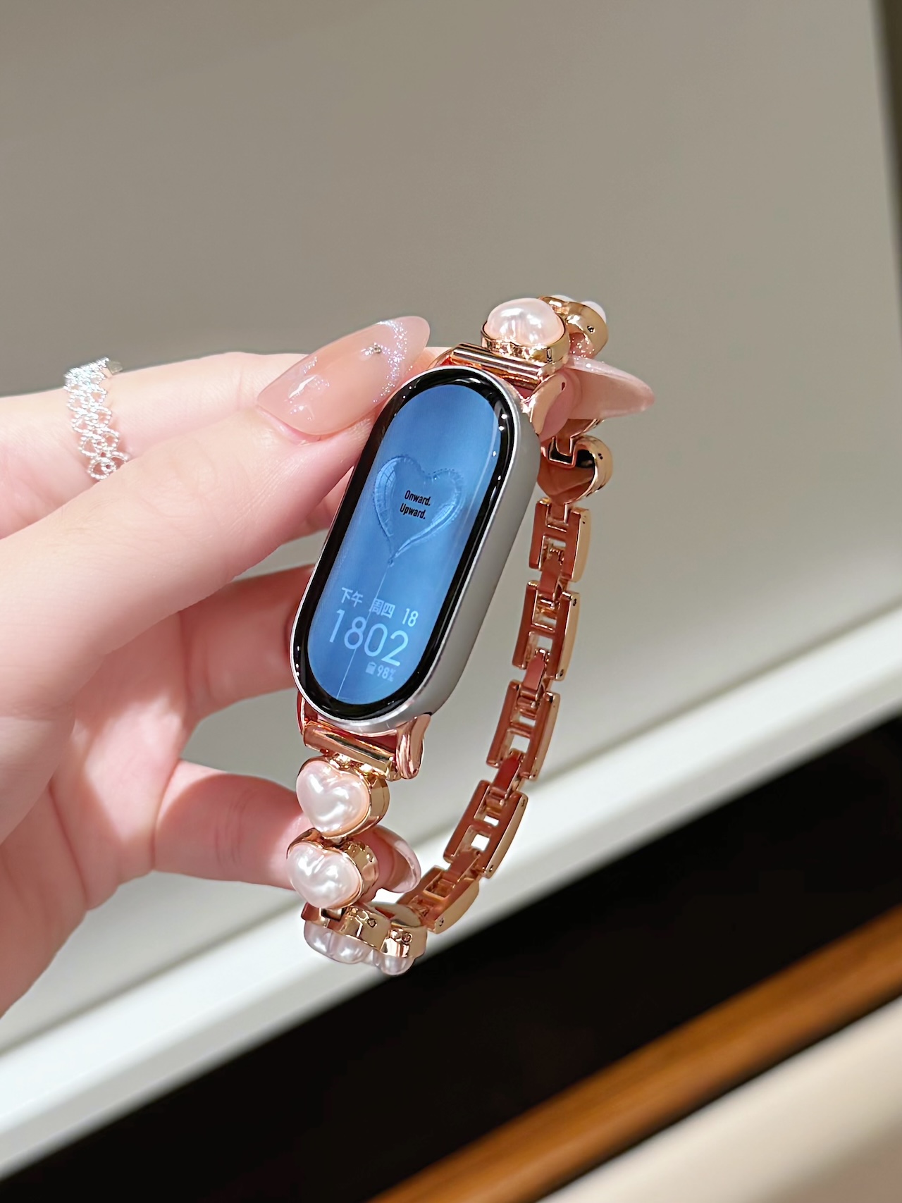 Zoete Parel Hart Alloy Bandje  - Women'S Accessories To Wear With Watch recensie en prijs
